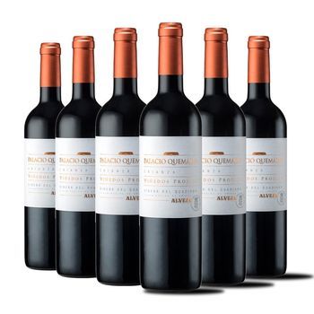 Palacio Quemado - Vino Tinto Crianza - Pack 6 Botellas 75 Cl - 13% Vol.