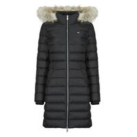 tommy jeans abrigo de plumas tjw essential hooded down coat para mujer