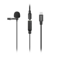 microfono boya by-m2 solapa condensador omnidireccional con cable lightning de 6 m