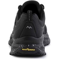 skechers zapatillas de senderismo dlux trail black 237336-bbk para hombre