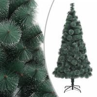arbol de navidad artificial con soporte verde pet 150 cm vidaxl
