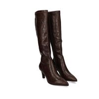 lodi botas con tacon mujer - marron talla 40