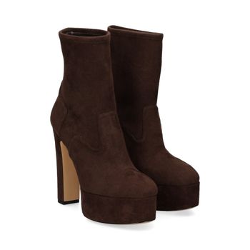 Casadei Botas Con Tacón Mujer - Marrón Talla 37