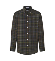 pepe jeans para hombre pm308721 camisa max verde m casual algodon manga larga