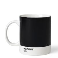 taza de porcelana negro 419c