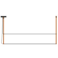 lampara colgante led rene horizontal duo