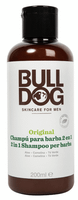 bulldog skincare champu para barba 2 en 1 dosificador blanco aloe vera 200 ml