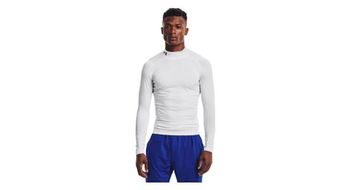 Camiseta under armour heatgear armour de compresion blanca