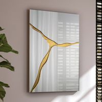 espejo decorativo surcos ii 80x120cm