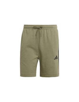 Pantalones adidas 3Bandas French Terry Hombre Verde Oscuro/Negro