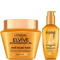 loreal paris elvive extraordinary oil mask  oil treatment bundle