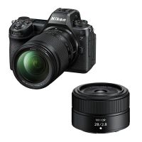 camara mirrorless nikon z6 iii 245mp sensor full-frame 24-200mm  28mm wifi