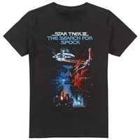 star trek camiseta manga larga search for spock para hombre
