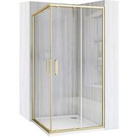 cabina de ducha rea city 90x90 gold