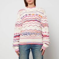 marant etoile ambre cotton-blend jumper - fr 40uk 12