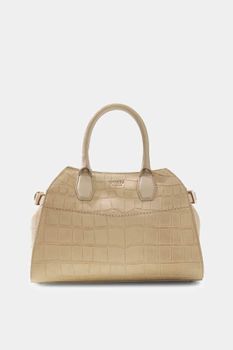 Liza Mini Satchel De Cuero Genuino