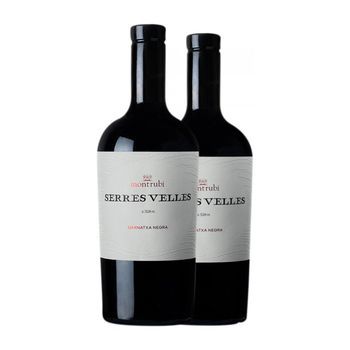 Mont-rubí Vino Tinto Serres Velles Penedès 75 Cl 13% Vol. (pack De 2 Unidades)