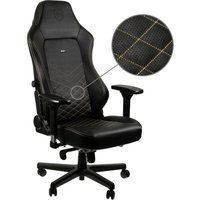 noblechairs hero gaming chair - black  gold black