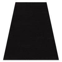 alfombra de lavado moderna lindo negro antideslizante peluda 240x330 cm