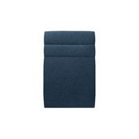 cabecero 90 cm lines - tela natte azul oceano grosor cm    zonas de confort