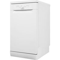hotpoint hsfe 1b19 uk slimline dishwasher - white white