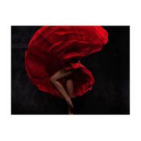 papel pintado 3d - bailarina del flamenco 200x154 cm