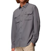 columbia camisa manga larga silver ridge utility ii ls shirt para hombre