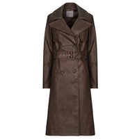 guess gabardina carmen pu trench para mujer
