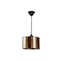 colgante alqueria beige regulable 28x22