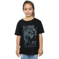 blondie camiseta 1977 para nina