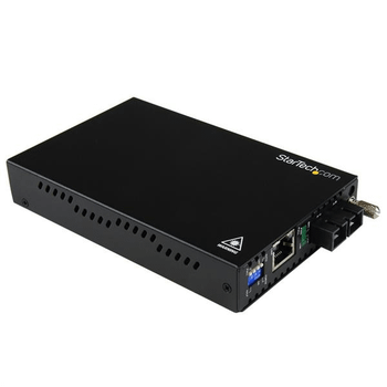 CONVERSOR DE MEDIOS GIGABIT ETHERNET A FIBRA MULTIMODOSC55 0M