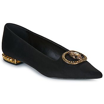 Exé Shoes Bailarinas EMERY-202-FABRIC-BLACK para mujer