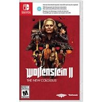 nintendo wolfenstein 2 the new colossus video juego nintendo switch basico