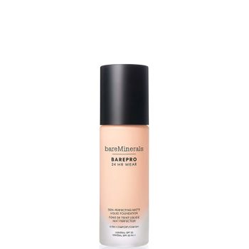 bareMinerals Barepro 24Hr Matte Comfort Liquid Foundation Mineral Spf20 30ml (various shades) - Fair 10 Neutral