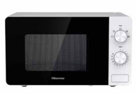 horno microondas sin grill hisense h20mowp1 20 litros blanco