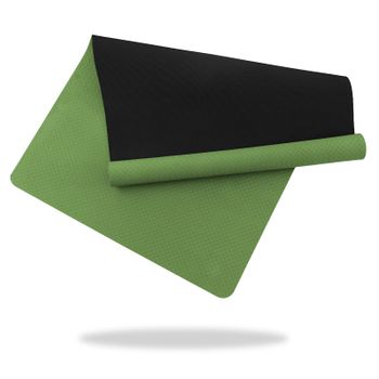 Esterilla de TPE para hacer Yoga, tapete deslizante de 80cm/100cm para gimnasio, Pilates, Fitness y entrenamiento