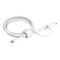 cable usb belkin cac003hq15mwh usb-c y lightning 15 m carga rapida blanco