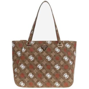 Guess Bolsa Bolsa de viaje Eliette Toiletry Tra Latte Logo/Ginger para mujer