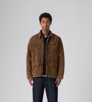 Levi's para hombre. 007S0-0000 Chaqueta Amador Woodland marrón (XL), Algodón, Outdoor