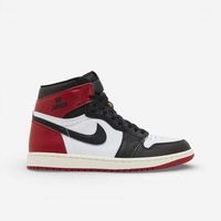 nike zapatillas altas 1 retro high og black toe reimagined para mujer
