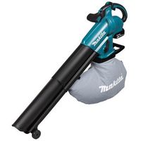 makita dub187z soplador y aspirador sin cable 18v sistema mulching function teal