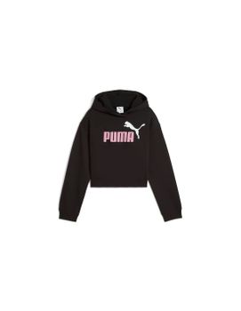 Sudadera Puma Essentials 2 Color No. 1 Lo Niña Negro/ Rosa