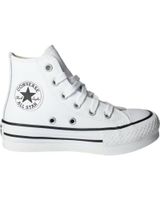de converse converse chuck taylor all star lift platform leather blancas a01016c blanco