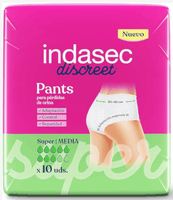 indasec pant super tm 10 uds