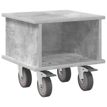 Soporte De Tv 37 X 35 X 35 Cm Gris Concreto Vidaxl