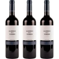 alonso del yerro vino tinto espana pack 3 botellas 75 cl 14 vol