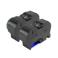 compatible twin pack pitney bowes b795000203 blue ink cartridges 2 pack