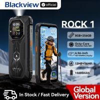 blackview rock 1 ai telefono inteligente resistente pantalla de 656 pulgadas y 90hz 256gb mediatek helio g81 4g android 16 nfc linterna 15000mah33w