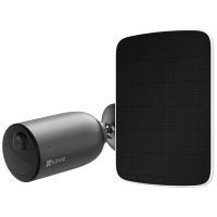 ezviz eb3 4g kit camara de seguridad a bateria 2k vision nocturna con panel solar incluido