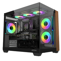 caja abysm caja m-atx danube sava nature 285c black rgb negro